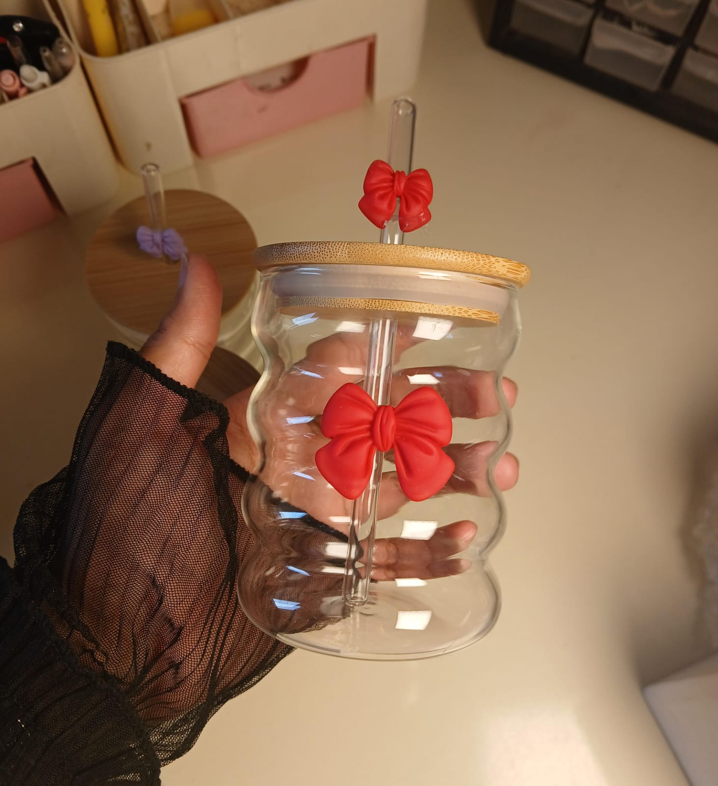 Bow Glass Tumblers