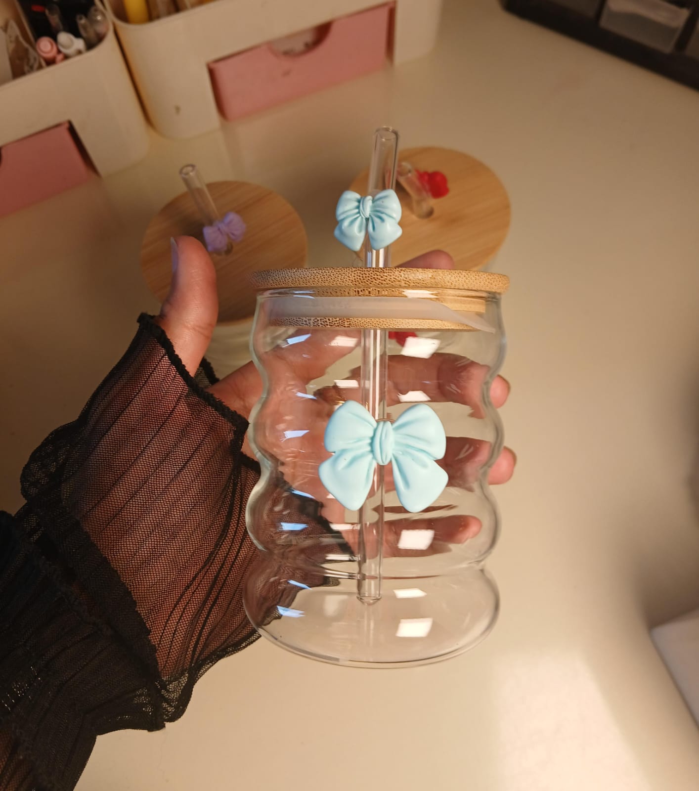 Bow Glass Tumblers